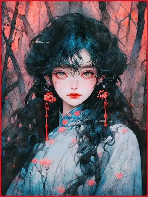 旷野中独自前行的身影画面
